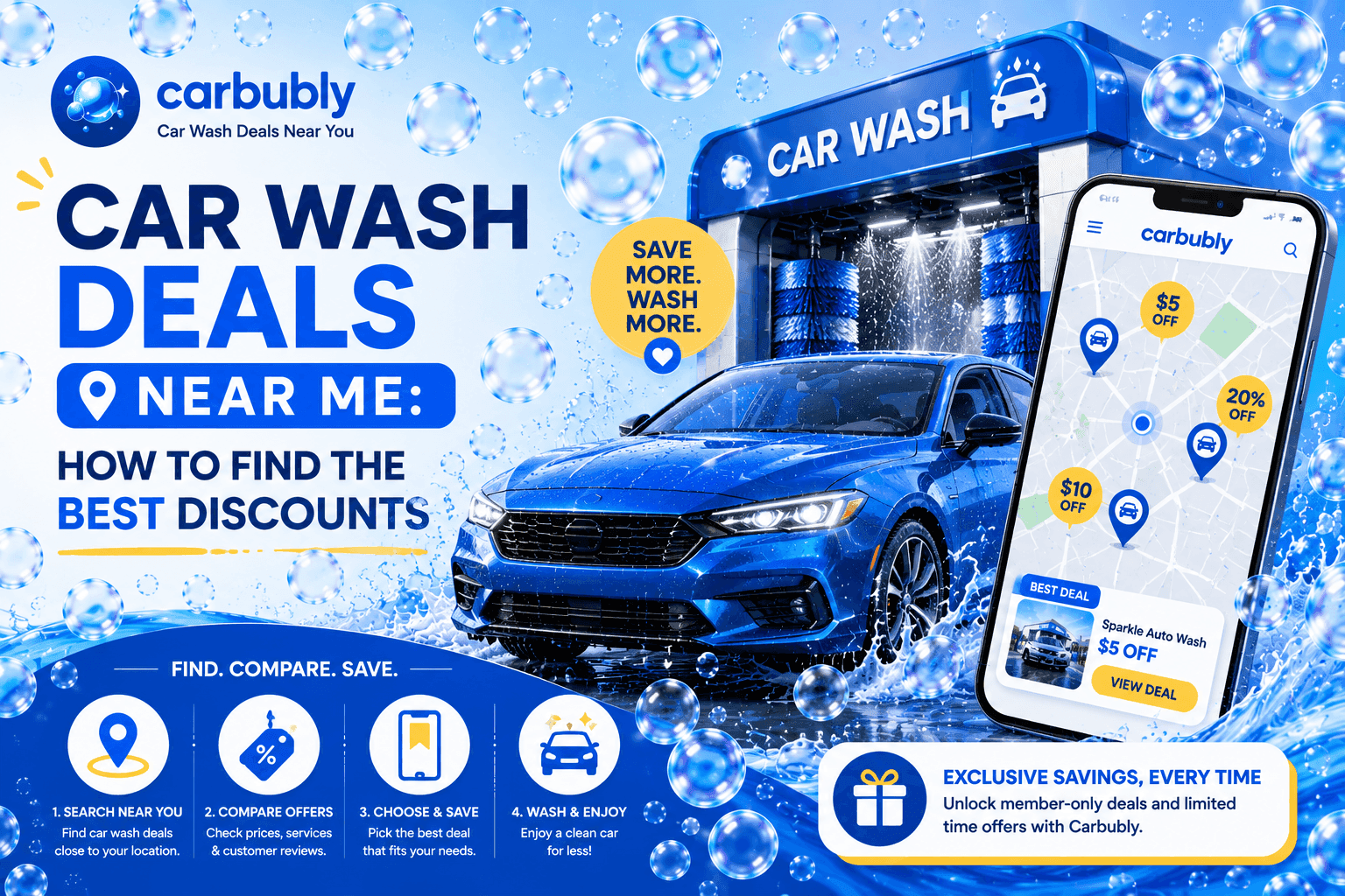 Car Wash Deals Near Me: Find Best Discounts