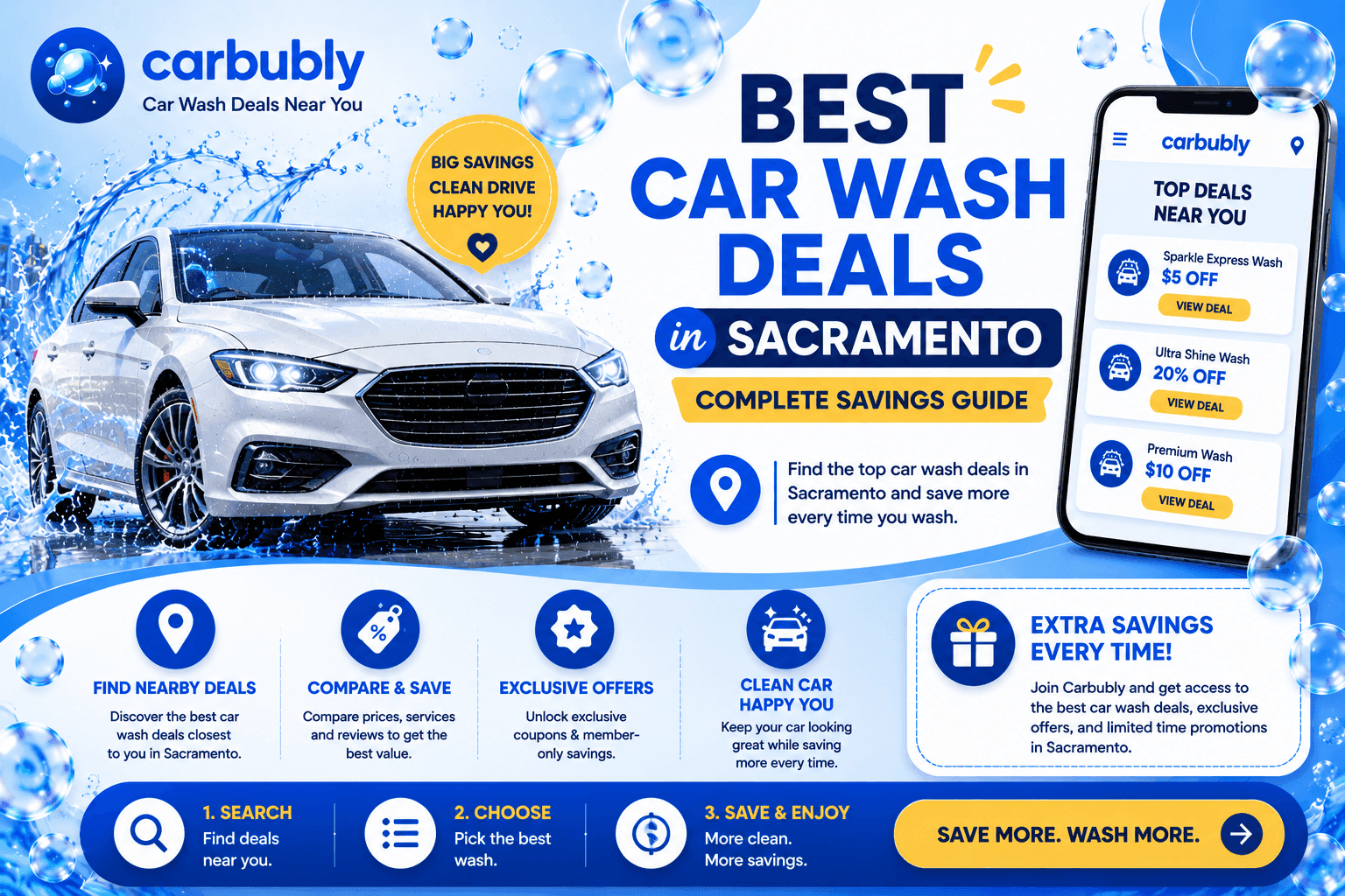 Car Wash Deals in Sacramento: Savings Guide