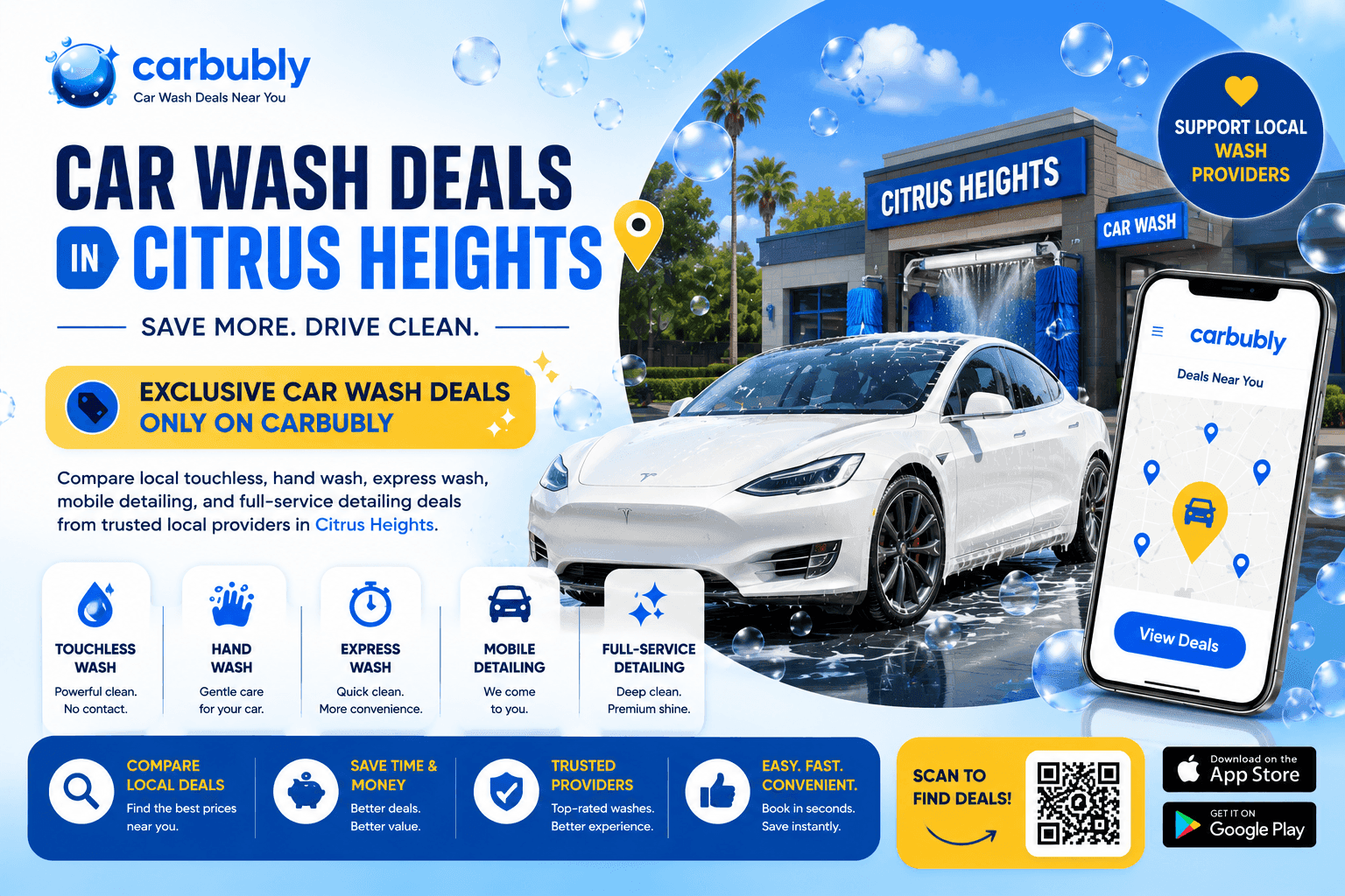 Find Local Car Wash Deals in Citrus Height