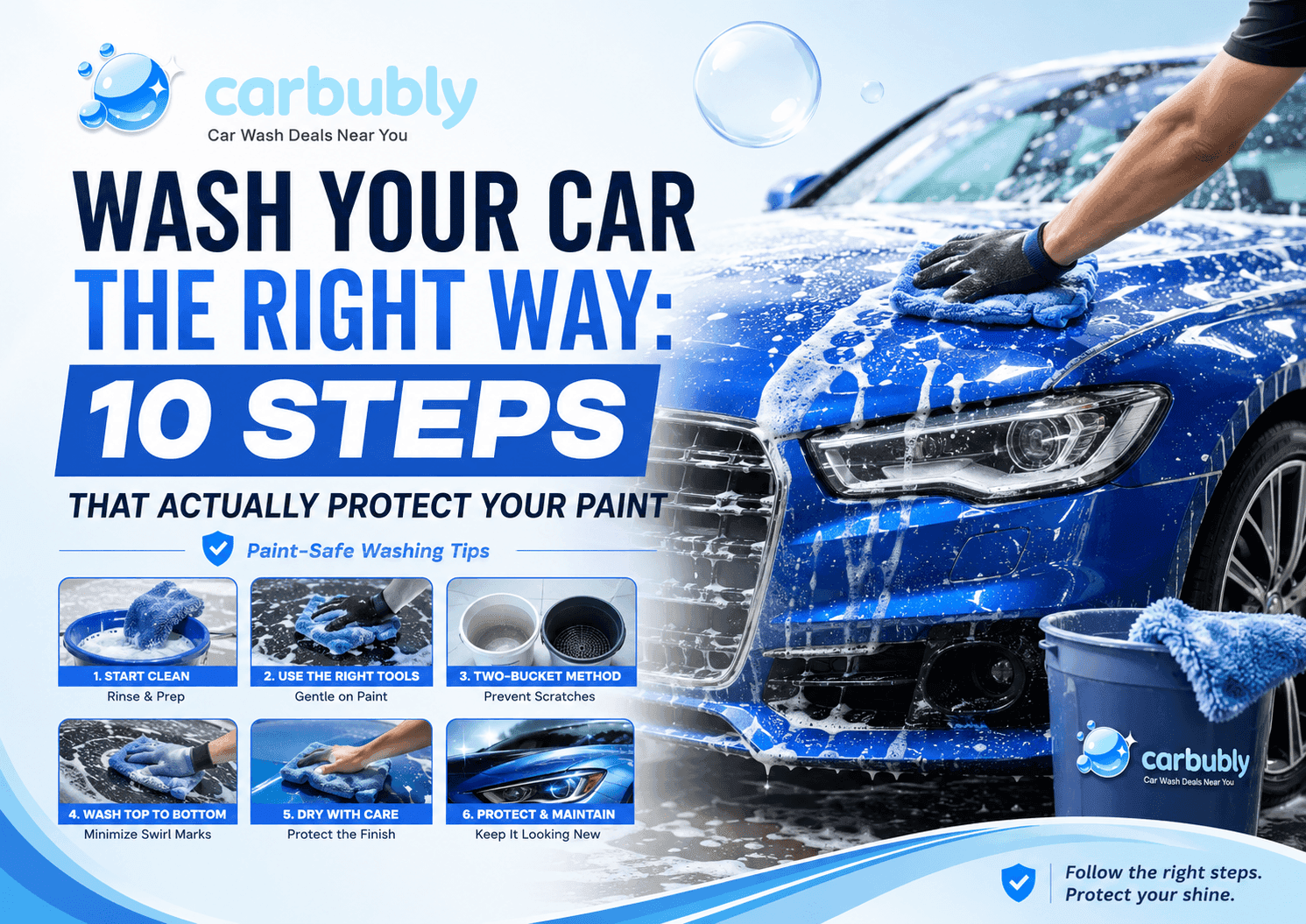 Wash Your Car the Right Way: 10 Steps to Protect Your Paint
