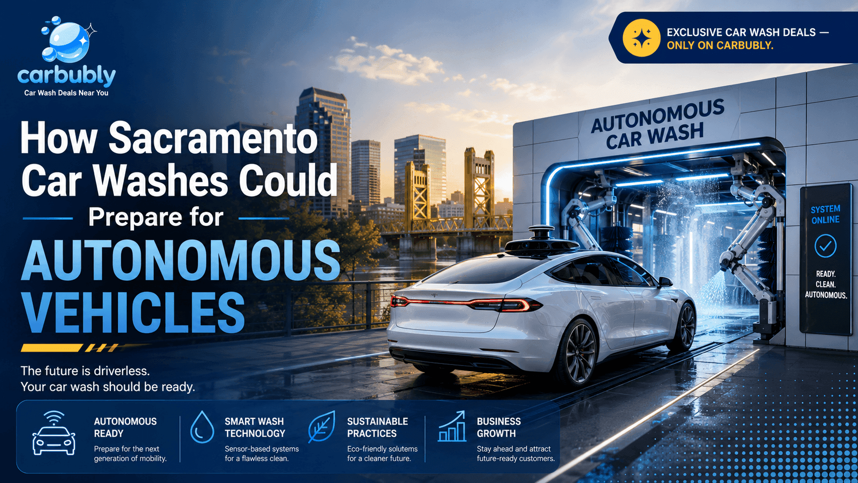 Sacramento Car Wash Autonomous Vehicles