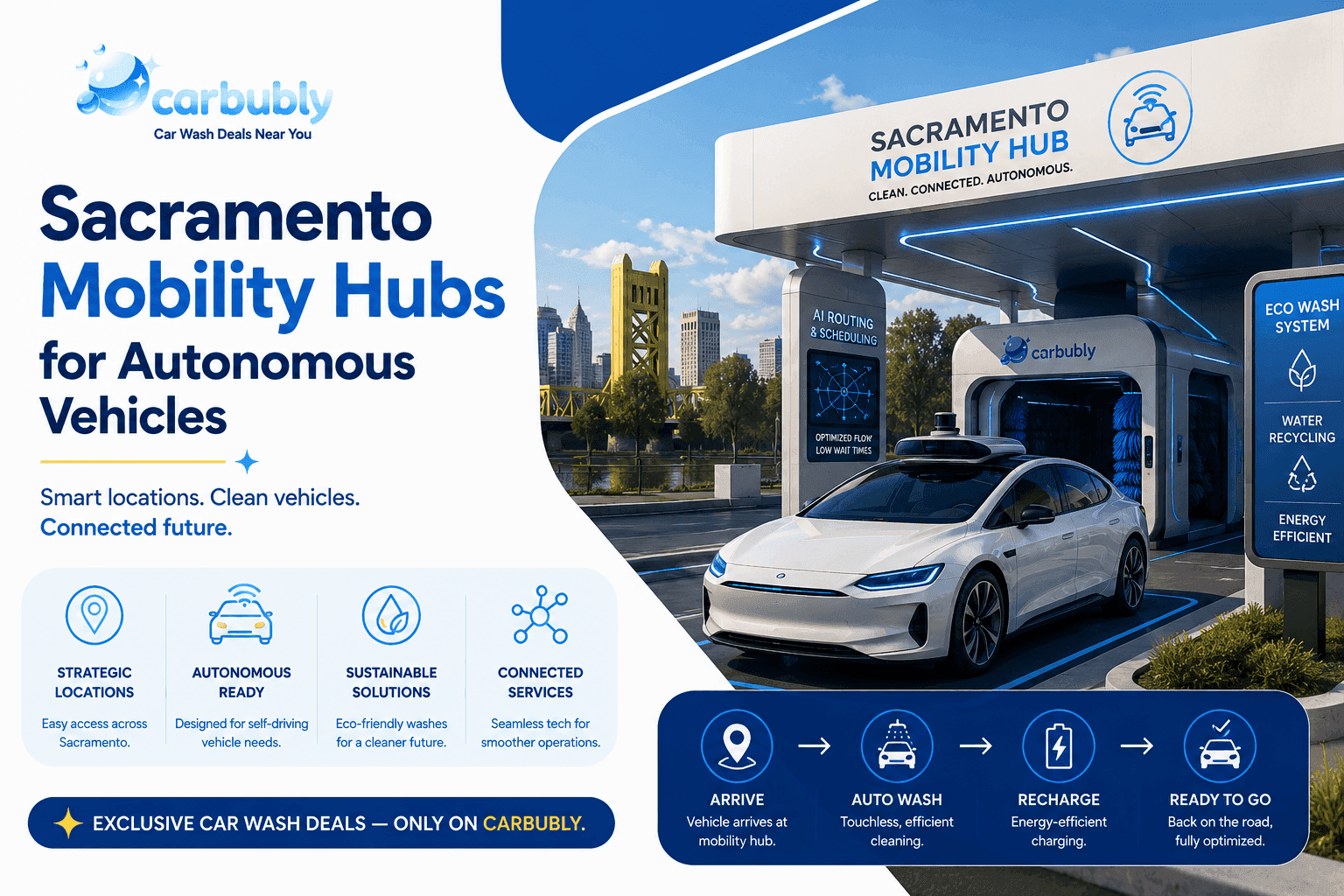 Sacramento Mobility Hubs Autonomous Vehicles