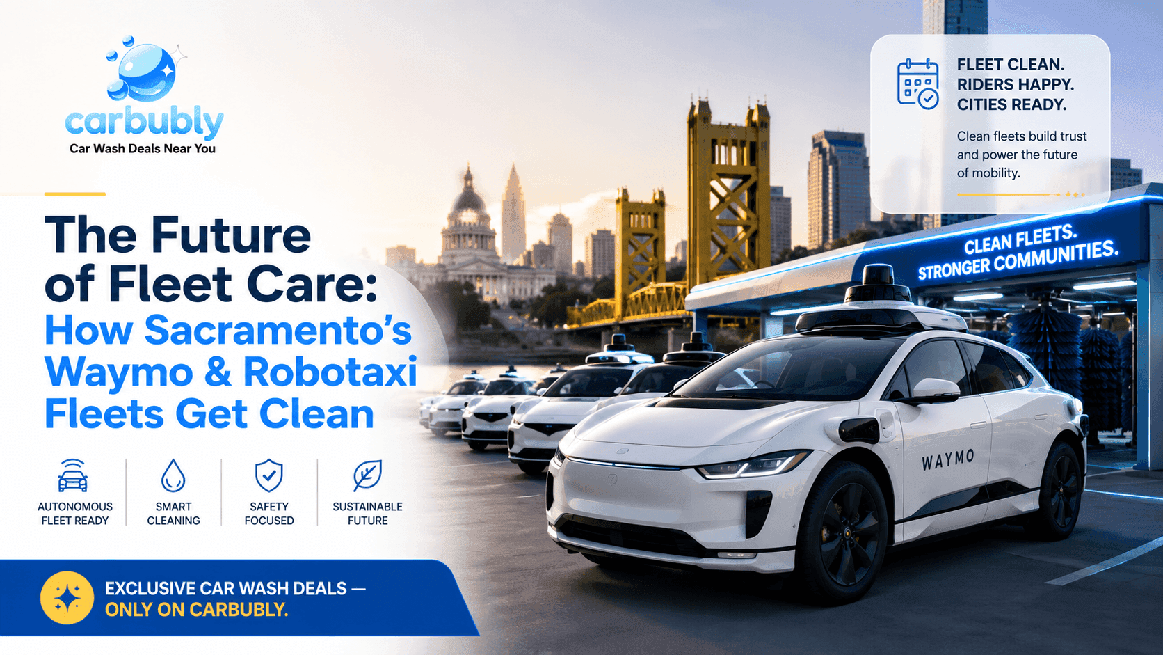 Future of Fleet Care: Robotaxi Cleaning in Sacramento