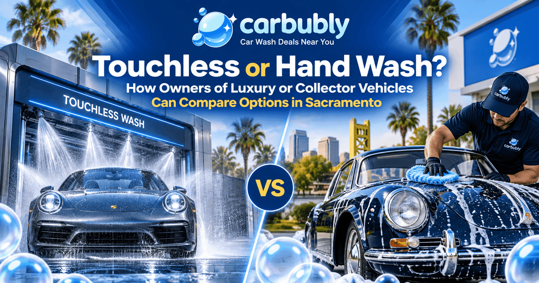 Touchless or Hand Wash in Sacramento Guide