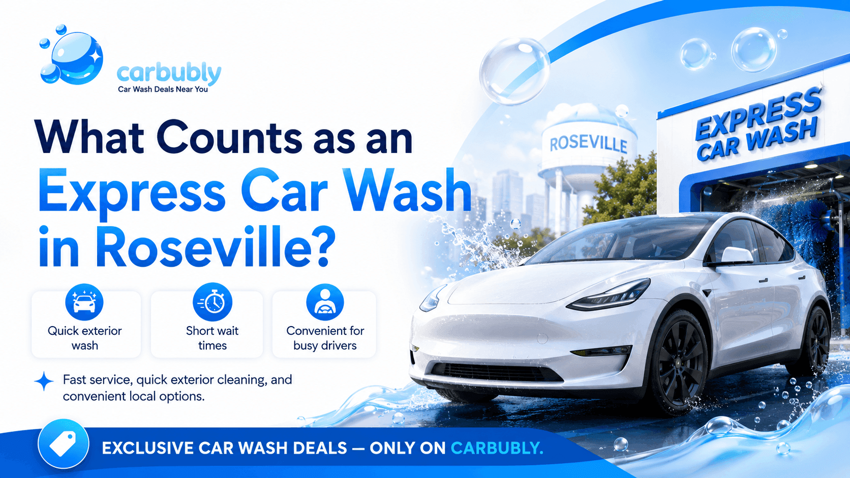 What Counts as an Express Car Wash in Roseville