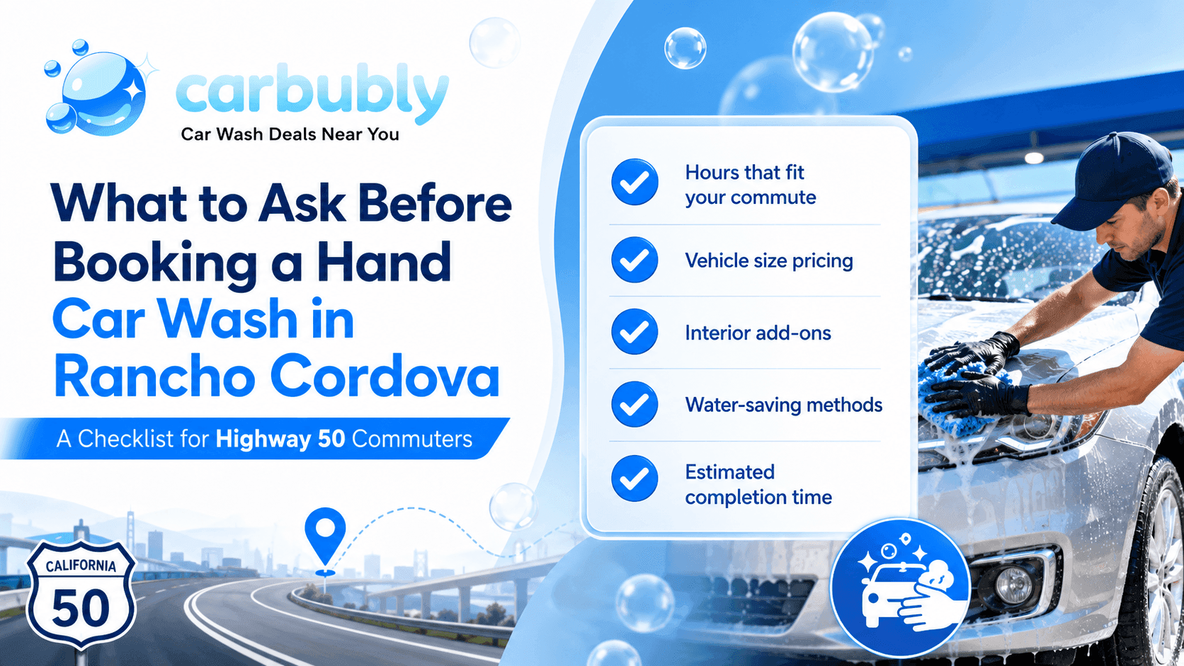 What to Ask Before Booking a Hand Car Wash in Rancho Cordova