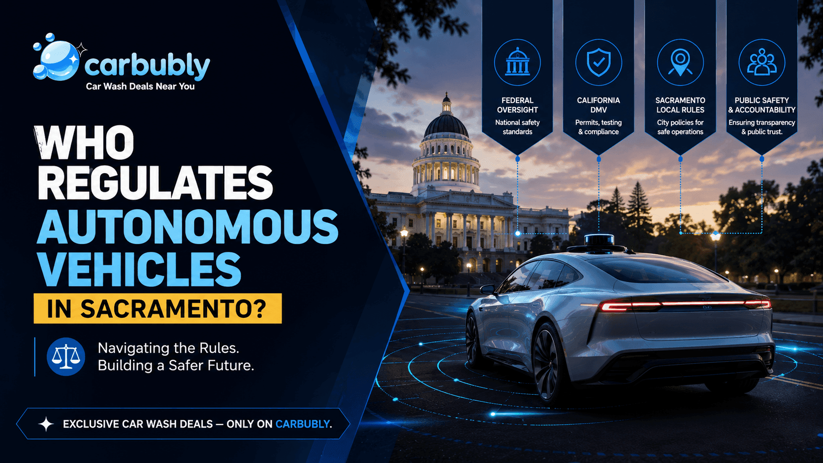 Who Regulates Autonomous Vehicles in Sacramento?